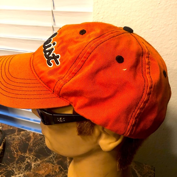 Titleist Pro V1 Men’s Orange Weather Strapback Golf Cap Adult OSFA - Picture 4 of 16